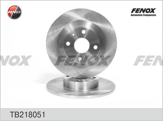 Fenox TB218051 - Тормозной диск autodif.ru