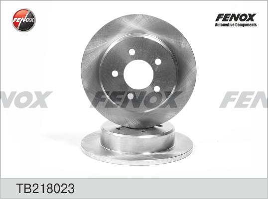 Fenox TB218023 - Тормозной диск autodif.ru