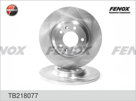 Fenox TB218077 - Тормозной диск autodif.ru