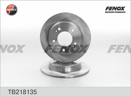 Fenox TB218135 - Тормозной диск autodif.ru