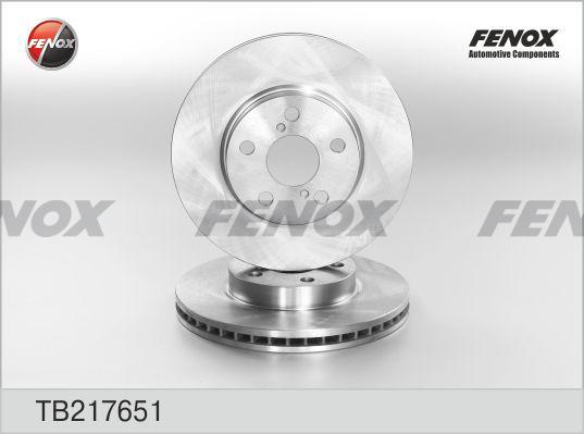 Fenox TB217651 - Тормозной диск autodif.ru
