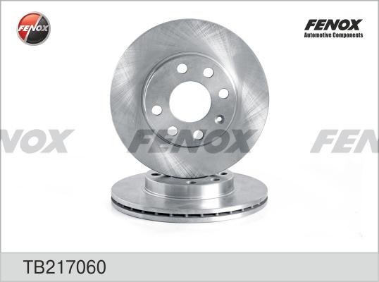 Fenox TB217060 - Тормозной диск autodif.ru
