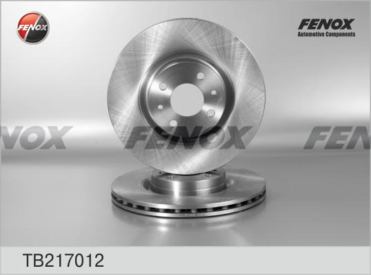 Fenox TB217012 - Тормозной диск autodif.ru