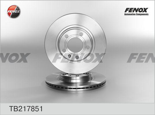 Fenox TB217851 - Тормозной диск autodif.ru