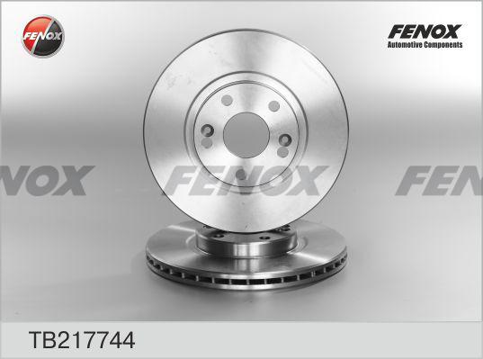 Fenox TB217744 - Тормозной диск autodif.ru