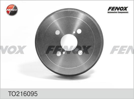 Fenox TO216095 - Тормозной барабан autodif.ru