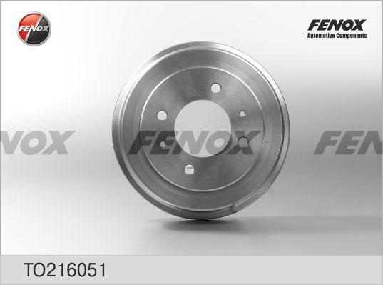 Fenox TO216051 - Тормозной барабан autodif.ru