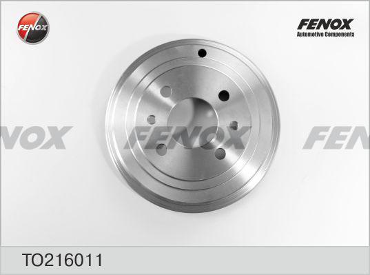 Fenox TO216011 - барабан тормозной autodif.ru