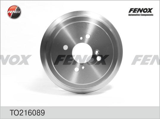 Fenox TO216089 - Тормозной барабан autodif.ru