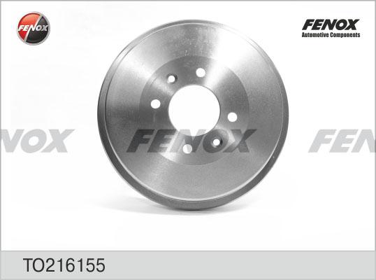 Fenox TO216155 - Тормозной барабан autodif.ru