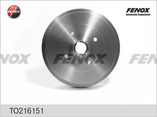 Fenox TO216151 - Тормозной барабан autodif.ru