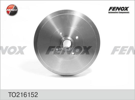 Fenox TO216152 - Тормозной барабан autodif.ru