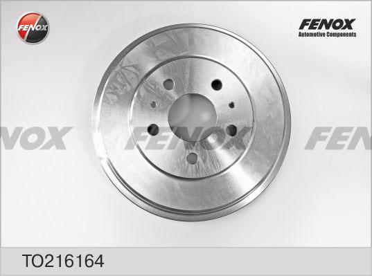 Fenox TO216164 - Тормозной барабан autodif.ru