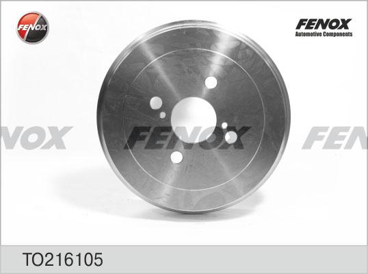 Fenox TO216105 - Тормозной барабан autodif.ru
