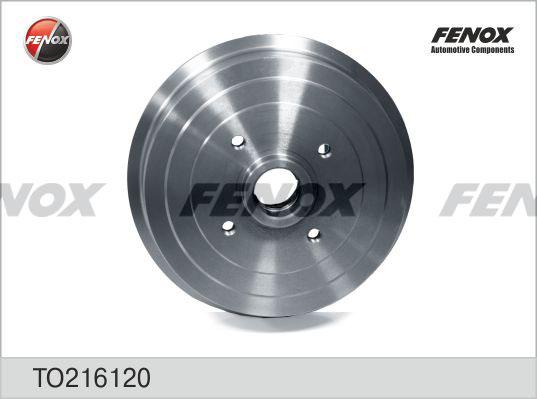 Fenox TO216120 - Тормозной барабан autodif.ru