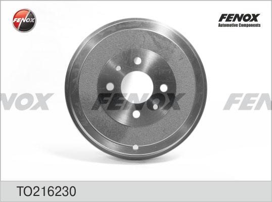 Fenox TO216230 - Тормозной барабан autodif.ru