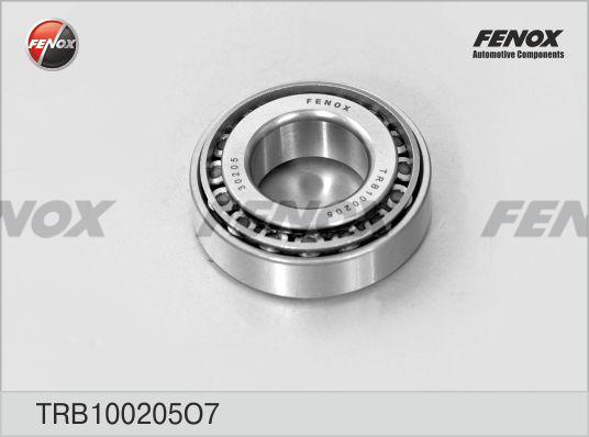 Fenox TRB100205O7 - Подшипник ступицы ВАЗ-1111,ЗАЗ-1102 задней внутренний, МАЗ системы питания FENOX autodif.ru