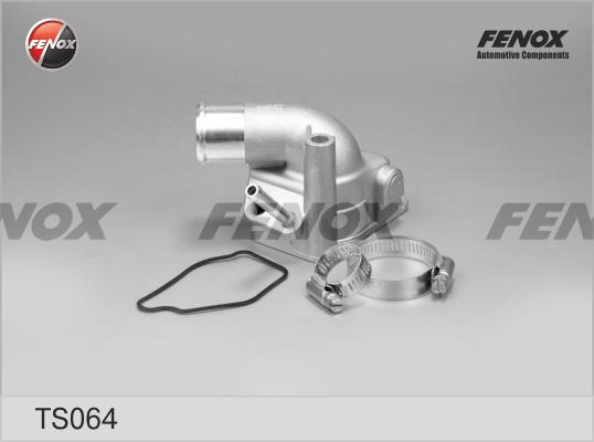 Fenox TS064 - Термостат охлаждающей жидкости / корпус autodif.ru
