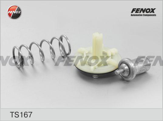 Fenox TS167 - Термостат охлаждающей жидкости / корпус autodif.ru