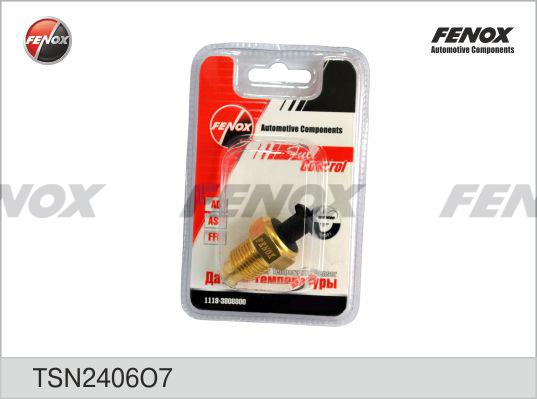 Fenox TSN2406O7 - Датчик температуры охлаждающей жидкости для а/м ГАЗ дв.405, 406 19.3828 FENOX (TSN2406O7) (193828) autodif.ru
