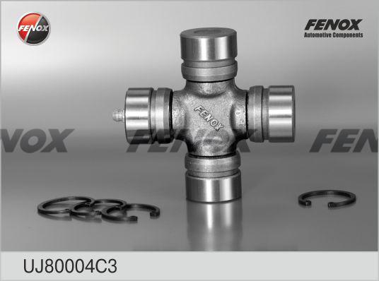 Fenox UJ80004C3 - Крестовина карданного вала ГАЗ 24 (UJ80004C3) FENOX autodif.ru