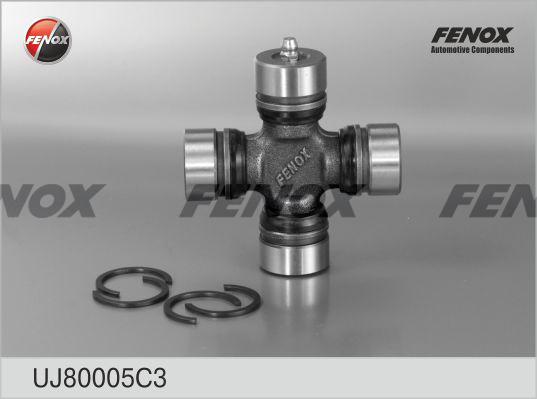 Fenox UJ80005C3 - UJ80005C3_крестовина карданного вала!- Moskvich 412-2140 autodif.ru