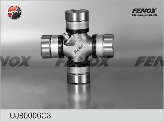 Fenox UJ80006C3 - Крестовина карданного шарнира autodif.ru
