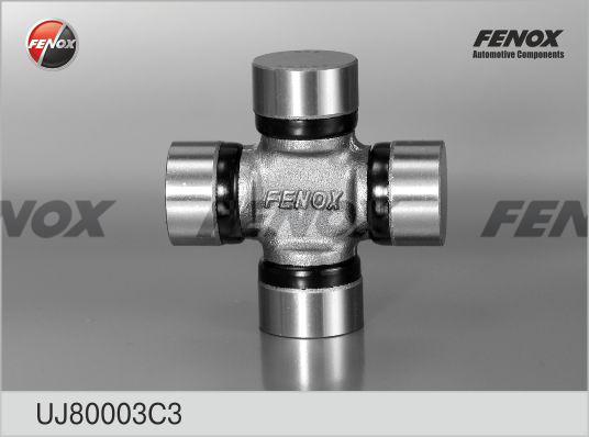 Fenox UJ80003C3 - Крестовина карданного шарнира с масленкой смазка, крепеж ВАЗ 2121, 2123 UJ80003C3 autodif.ru