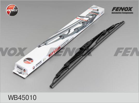 Fenox WB45010 - ЩЕТКА СТЕКЛООЧИСТИТЕЛЯ Крепление: Крючок 45 см (18), каркасная autodif.ru