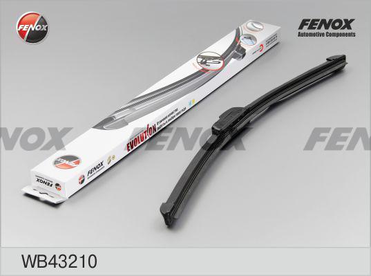 Fenox WB43210 - Щетка стеклоочистителя 430 мм/17 бескаркасная FENOX (1 шт) (WB43210) autodif.ru
