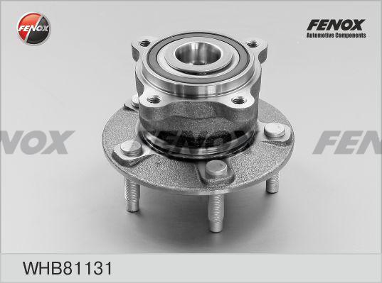 Fenox WHB81131 - Ступица колеса, поворотный кулак autodif.ru