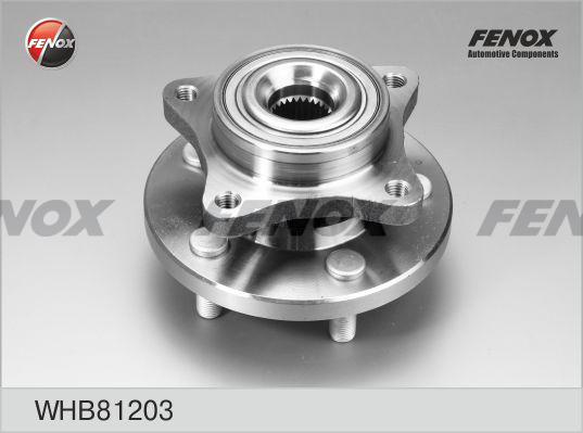 Fenox WHB81203 - Ступица колеса, поворотный кулак autodif.ru