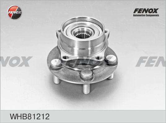 Fenox WHB81212 - Ступица колеса, поворотный кулак autodif.ru