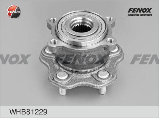 Fenox WHB81229 - Ступица колеса, поворотный кулак autodif.ru