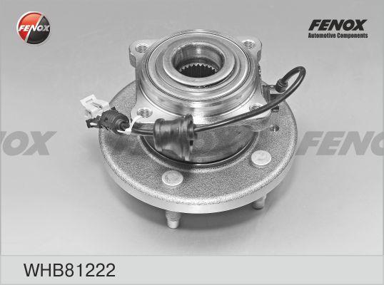 Fenox WHB81222 - Ступица колеса, поворотный кулак autodif.ru