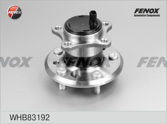 Fenox WHB83192 - Ступица колеса, поворотный кулак autodif.ru