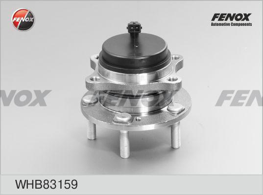 Fenox WHB83159 - Ступица колеса, поворотный кулак autodif.ru