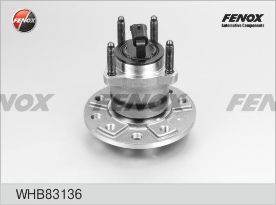 Fenox WHB83136 - Ступица колеса, поворотный кулак autodif.ru