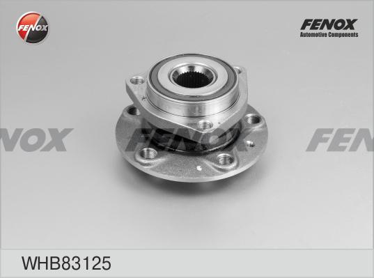 Fenox WHB83125 - Ступица колеса, поворотный кулак autodif.ru