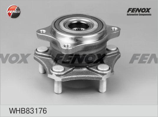 Fenox WHB83176 - Ступица колеса, поворотный кулак autodif.ru