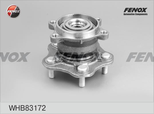 Fenox WHB83172 - Ступица колеса, поворотный кулак autodif.ru