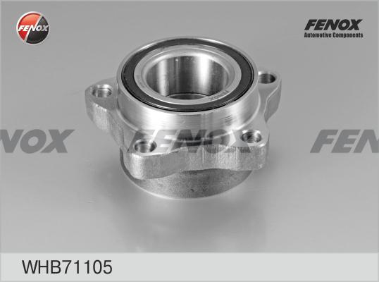 Fenox WHB71105 - Ступица колеса, поворотный кулак autodif.ru