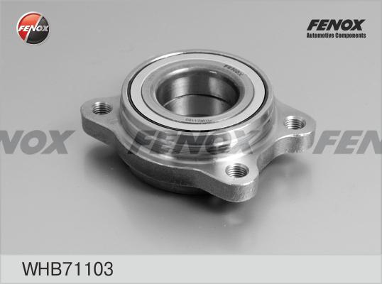 Fenox WHB71103 - Ступица колеса, поворотный кулак autodif.ru