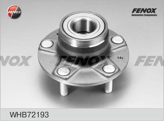 Fenox WHB72193 - Ступица колеса, поворотный кулак autodif.ru