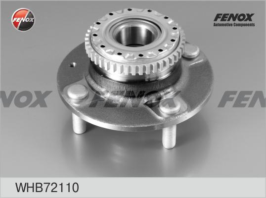 Fenox WHB72110 - Ступица колеса, поворотный кулак autodif.ru