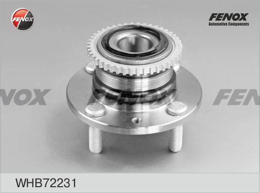 Fenox WHB72231 - Ступица колеса, поворотный кулак autodif.ru