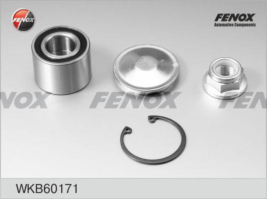 Fenox WKB60171 - Комплект подшипника ступицы колеса autodif.ru