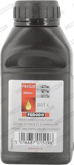 Ferodo FBX025 - Тормозная жидкость autodif.ru