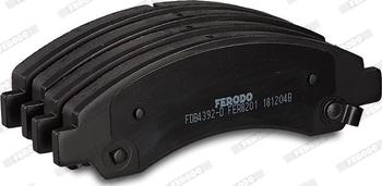 Ferodo FDB4392-D - Тормозные колодки, дисковые, комплект autodif.ru