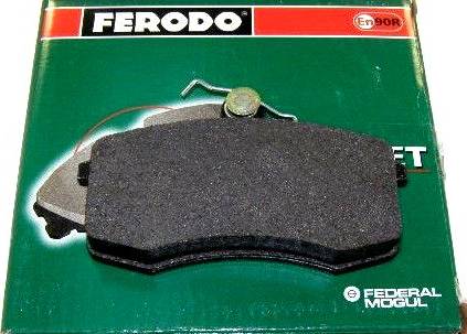 Ferodo TAR527B - Тормозные колодки, дисковые, комплект autodif.ru